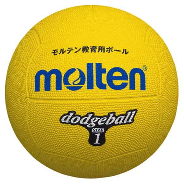 モルテン molten ドッジボール1号球 黄 ハントドッチ ボール D1Y