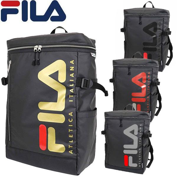 42 割引リアル フィラfila フィラ フィラリュックbox型スクエアリュックコーティングリュックバックパック軽量撥水 バッグ バッグ 雑貨 Coyoterungolf Com