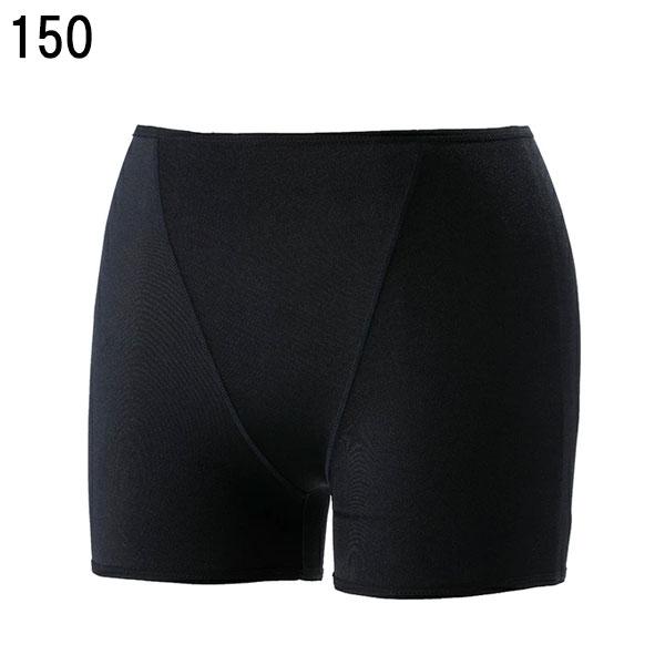 BOX型の女子用スイムショーツ【カラー】クロ【素材】ナイロン85％　ポリウレタン15％【生産国】日本【03006331900000000】【02912010000000000】