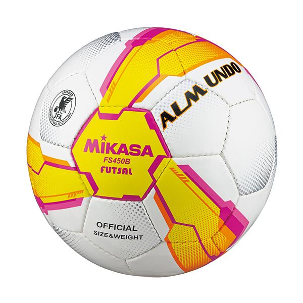 日本フットサル連盟主催大会試合球、地域大学フットサルリーグ唯一の公式試合球です。■カラー：イエロー/ピンク■素材・仕様：人工皮革■サイズ：円周／約６２〜６４ｃｍ■重量：約４００〜４４０ｇ■検定：日本サッカー協会■登録：意匠登録済■原産国：パ...