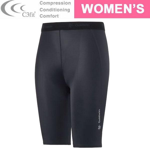 C3fit シースリーフィット CMPS HALF TIGHTS コンプレッションハーフタイツ GCW04366 レディース C3Fit（シースリーフィット） CMPS HALF TIGHTS コンプレッション