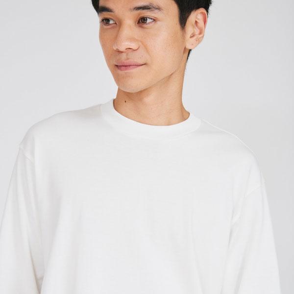 Hanes �w�C���Y SHIRO �� �V�� �N���[�l�b�N�����O�X���[�uT�V���c ���� HM4-D201 �����Y HM4D201 ���i�摜4
