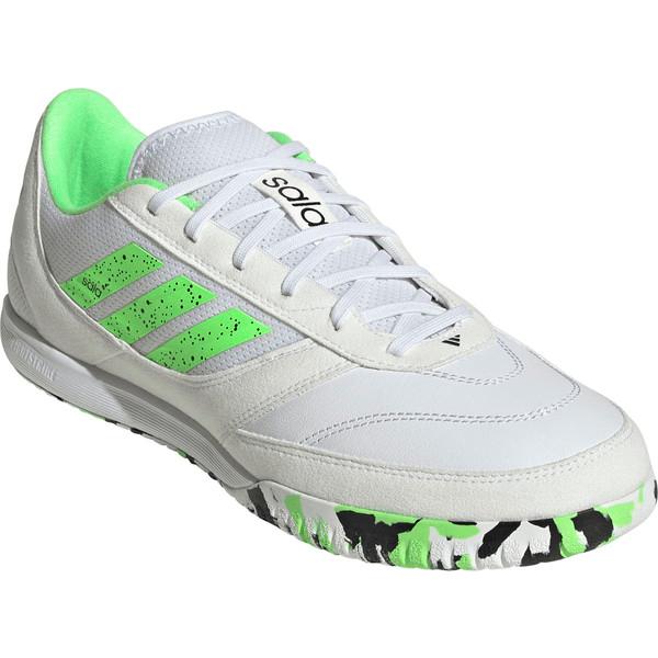 ◆◆ ＜アディダス＞ ADIDAS トップ サラ コンペティション 2 インドア用スパイク JH6294 (フットウェアホワイト/ライムバースト/コアブラック) adidas（アディダス） トップ サラ コンペティション 2 インドア用