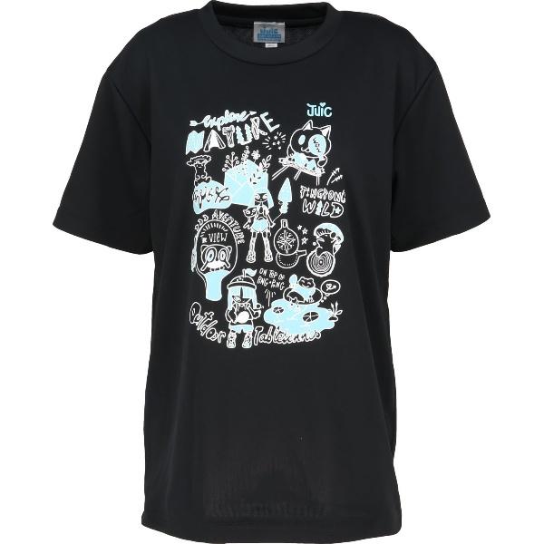 ryoryoゲームシャツと数珠セット JUIC（ジュウイック） ナチュール 卓球 ゲームシャツ 5696-BK 半袖