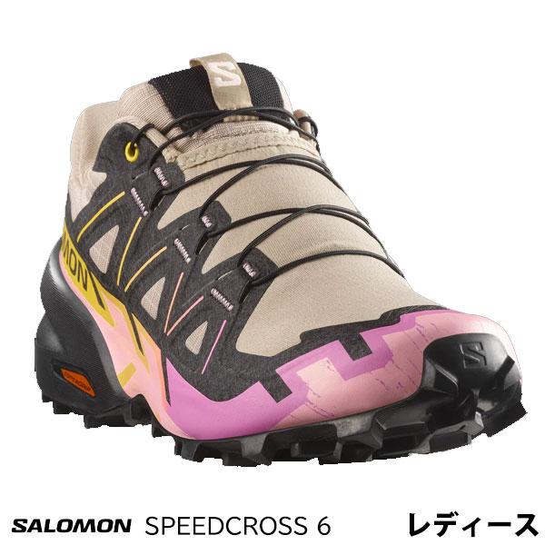 サロモン SALOMON SPEEDCROSS 6 W ウィメンズ トレイルランニングシューズ レディース L47980800