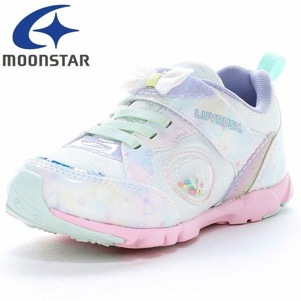 返品交換不可 期間限定セール ムーンスター moonstar ラブラッシュ バイ スーパースター LV 1251 子供靴 キッズ ジュニア スニーカー シューズ LV1251