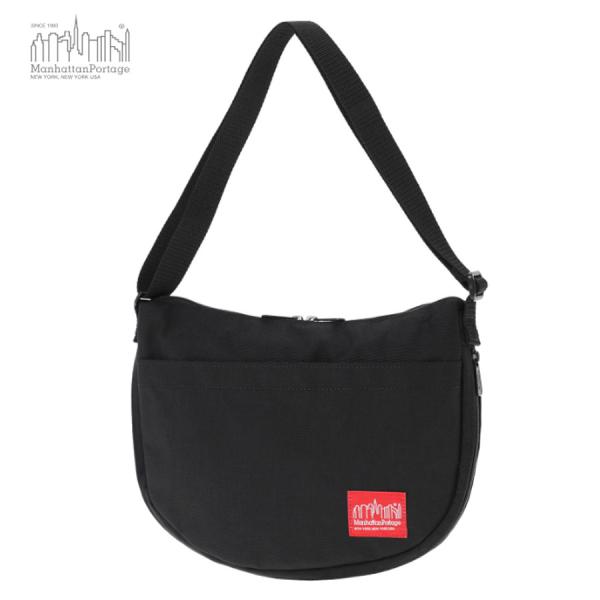 マンハッタンポーテージ Manhattan Portage Columbus Circle Shoulder Bag ブラック ショルダー 容量調節 MP6053-BLK