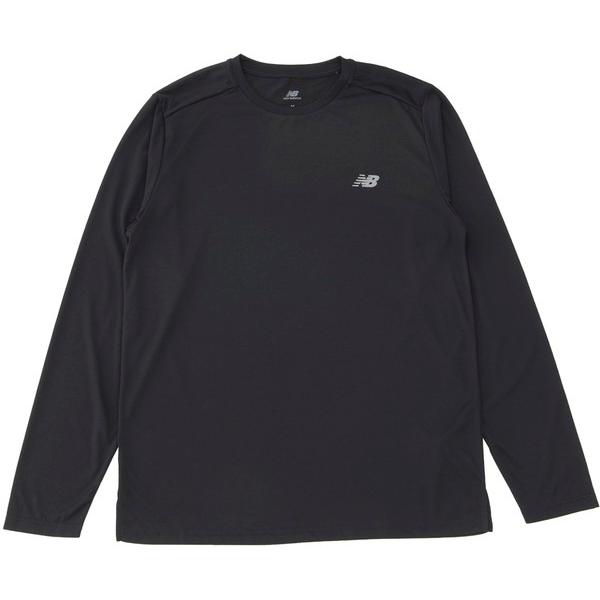 ニューバランス new balance ランロングスリーブTシャツ 陸上・ランニング 長袖Tシャツ MT41225-BK