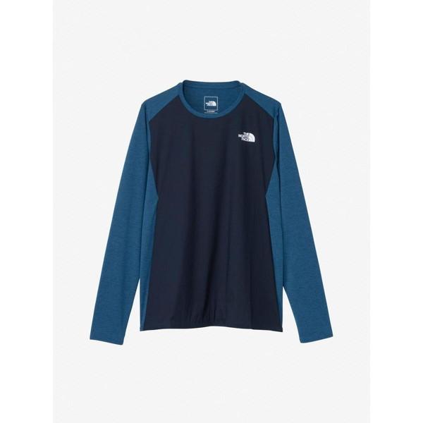 THE NORTH FACE  ザ・ノース・フェイス ロングスリーブハイブリッドGTDメランジクルー レディース NTW62577-OB