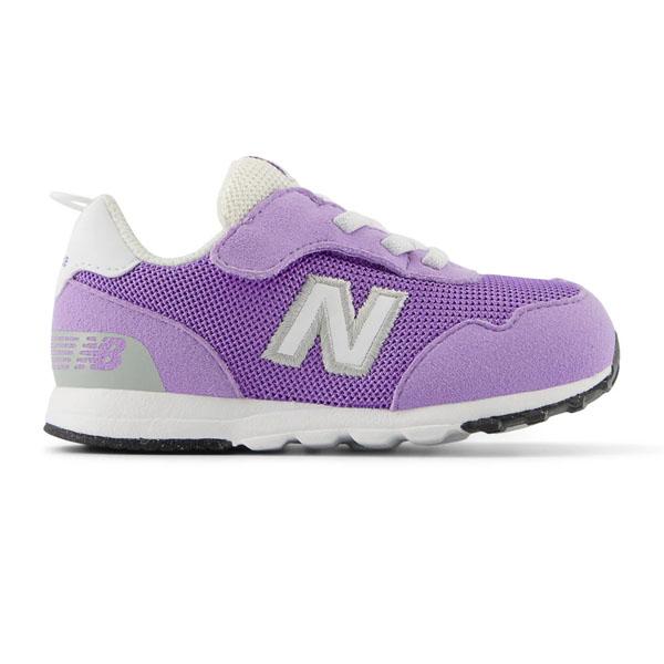 ニューバランス new balance スニーカー 子供靴 515 ベビー シューズ ファーストシューズ 出産祝い 運動靴 NB NW515BL W パープル [2025年春夏新作] 新値6月1日