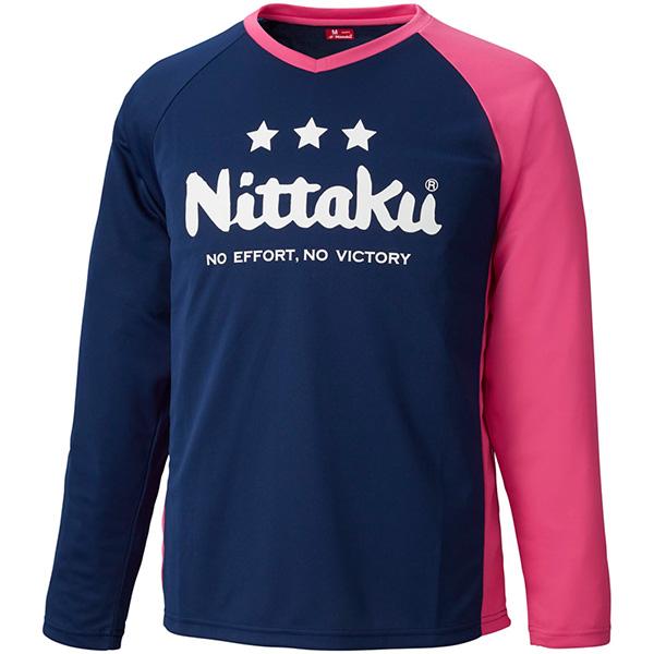 ニッタク Nittaku Ev ロングtシャツ 卓球 Tシャツ Nx2095 21