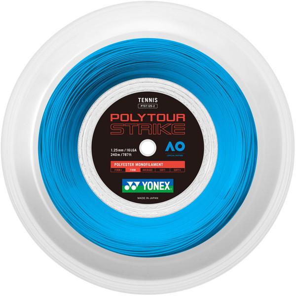 Yonex(ヨネックス) ポリツアーストライク125(240mロール) テニス ガット PTST1252-002 :PTST1252-002:Lafitte ラフィート スポーツ 通販 ・YONEXポリツアーストライク125 2セット