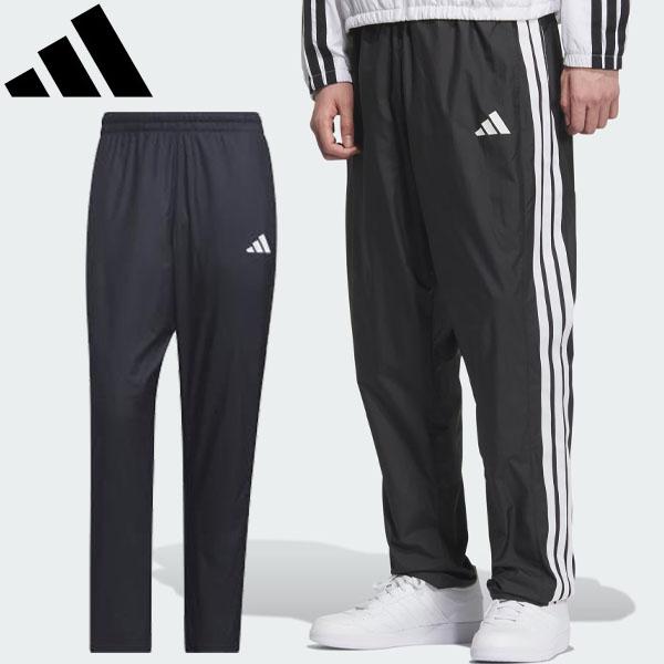 adidas アディダス スリーストライプス フルレングス オープンヘム ウィンドパンツ マルチスポーツ メンズ QD767