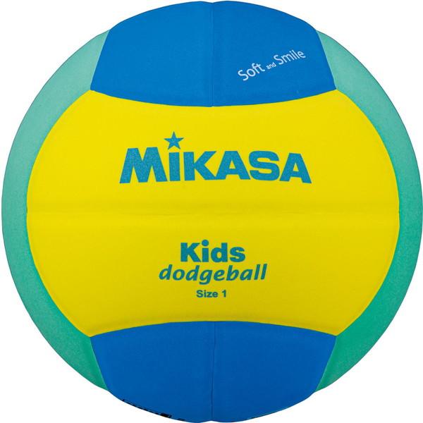 ミカサ MIKASA スマイルドッジボール1号 イエロー グリーン ハントドッチ ボール SD10YLG