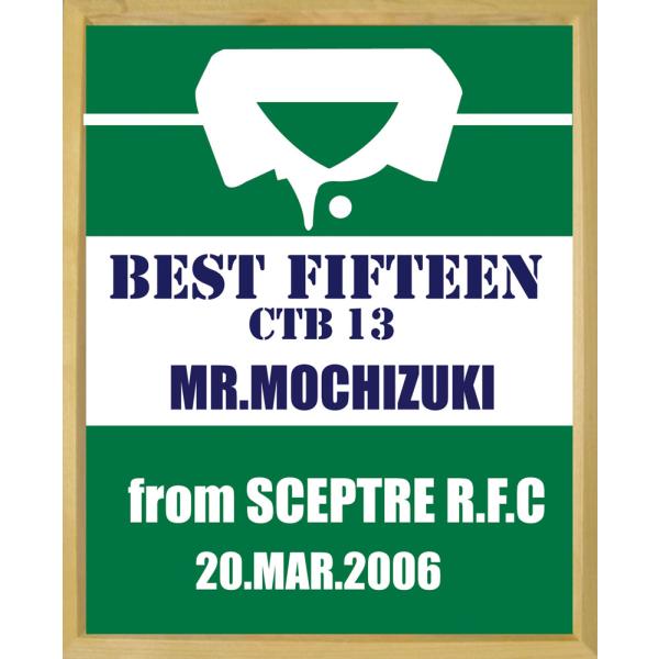 卒業記念品、表彰額、定期戦、親善試合、結婚記念などのあらゆる場面での贈り物として最適です。昇華プリント方式で作成しますので、デザインが自由にできます。ただし、複雑なマークやデザインは別途製作費がかかる場合もあります。◯アクセサリー作成期間：...