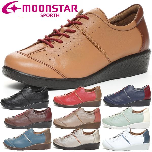MoonStar（ムーンスター） シューズ スポルス メタリックピンクコンビ 