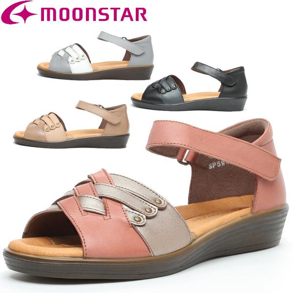 MoonStar（ムーンスター） スポルス レディース コンフォート サンダル