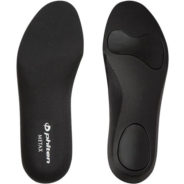 他サイト： ファイテン PHITEN ボディケア シューズ インソール カップタイプ メタックス ブラック ボディーケア シューズ TI46400の商品画像