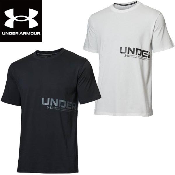 アンダーアーマー（UNDER ARMOUR） UAヘビーウエイト チャージドコットン ショートスリーブ Tシャツ ワードマーク Tシャツ 1371911 メンズ・ユニセックス
