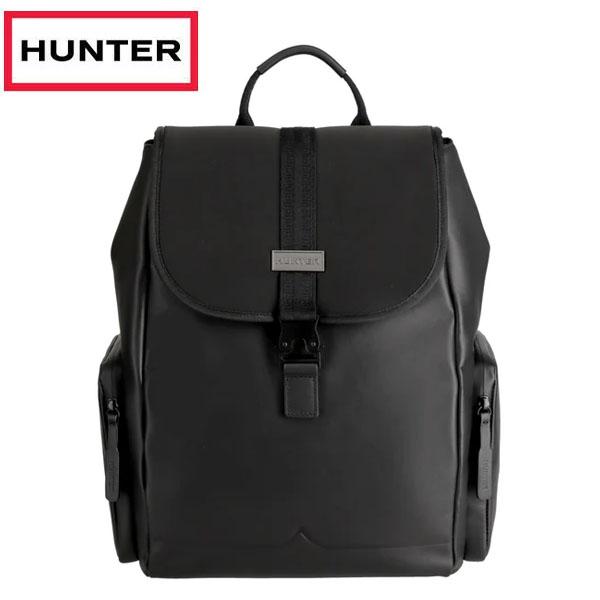 HUNTER（ハンター） レザー ネオプレン バックパック ブラック