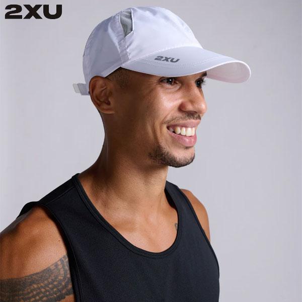 2XU ツータイムズユー ランニングキャップ UQ5685F WHTWHT 帽子