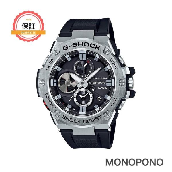 【1年保証】カシオ G-SHOCK Gショック G-STEEL Gスチール  GST-B100-1A  メンズ 人気 おしゃれ メタル 腕時計 輸入品 新品
