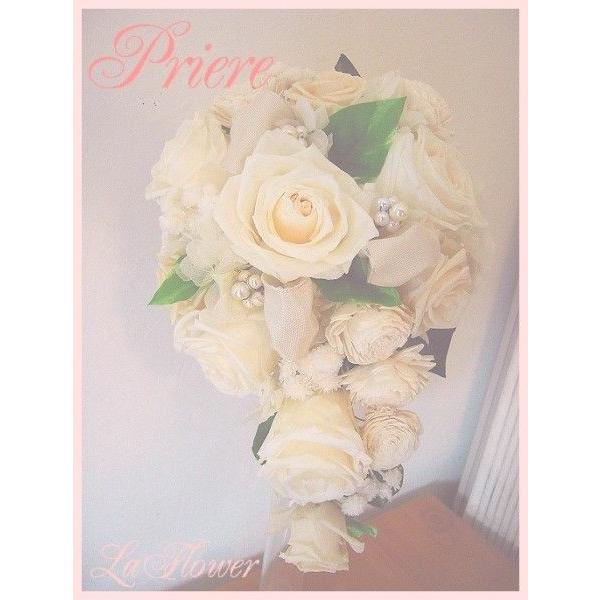 メッセージカード付 お誕生日 プリザーブドフラワースタンドタイプ プリエール お誕生日 ウエディングブーケ 送料無料 母の日 A032 Laflower