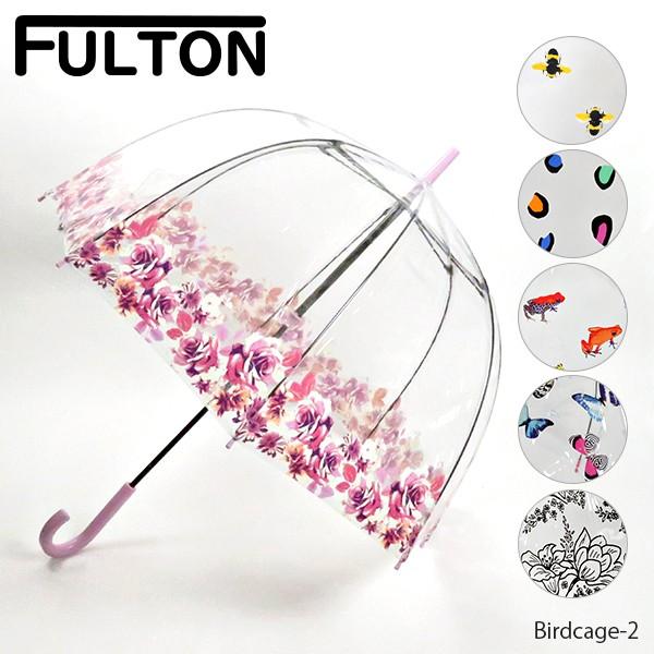 『FULTON-フルトン−』Birdcage-2  L042 長傘 英国王室御用達ブランド・ビニール傘・バードケージ《ご返品交換不可》