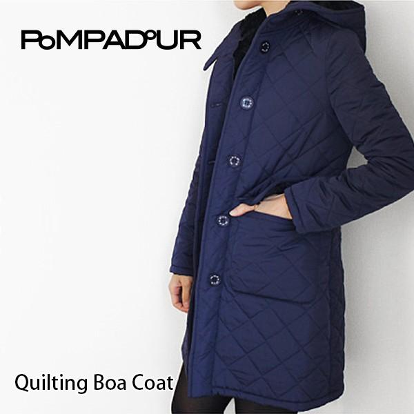 キルティング ボア コート レディース Pompadour ポンパドール 楽天市場】Pompadour ポンパドール ポンパドールL(Coat