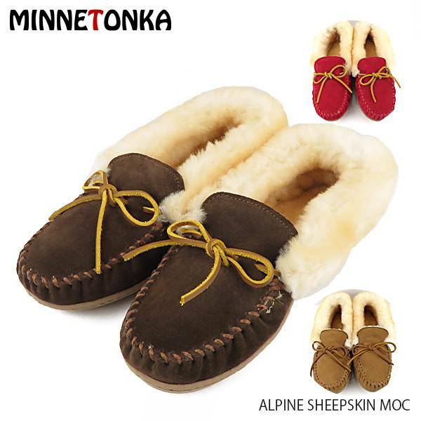 MINNETONKA-ミネトンカ-』ALPINE SHEEPSKIN MOC- アルペン シープ
