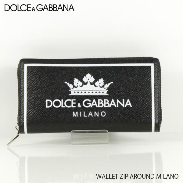 DOLCE&GABBANA-ドルチェアンドガッバーナ』WALLET ZIP AROUND MILANO DOLCE&GABBANA-ドルチェアンドガッバーナ』WALLET ZIP AROUND MILANO