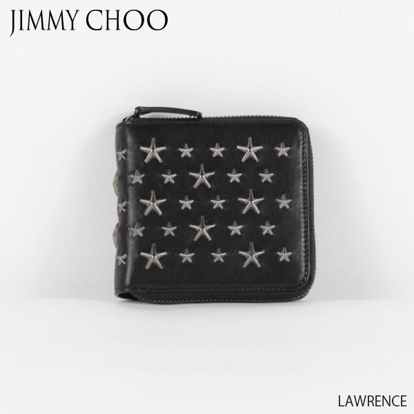JIMMY CHOO ジミーチュウ LAWRENCE ローレンス ラウンドジップ 二 JIMMY CHOO ジミーチュウ LAWRENCE ローレンス ラウンドジップ 二