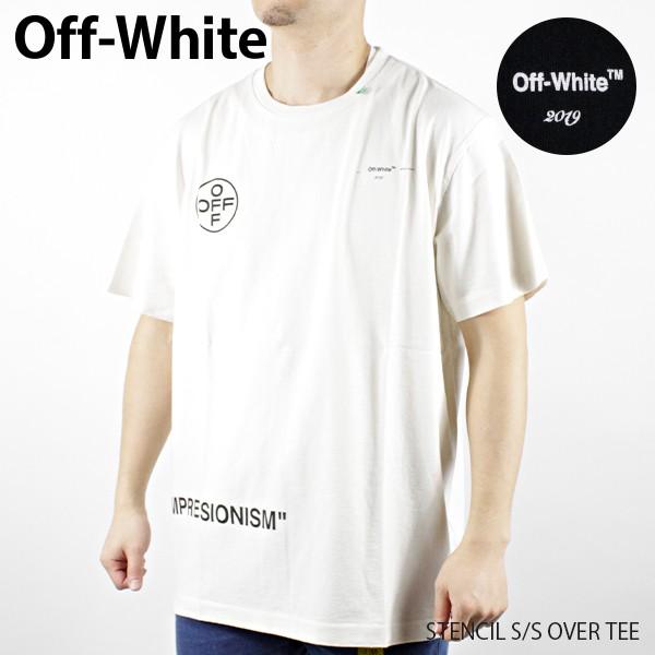 Off White オフホワイト Stencil S S Over Tee ステンシル 半袖 オーバーｔシャツ Omaa038r Lag Onlinestore 通販 Yahoo ショッピング