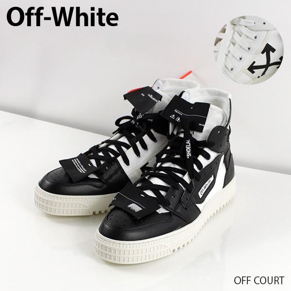 Off-White オフホワイト OFF COURT-オフ コート ハイカット スニーカー OMIA065R19800016 :109170