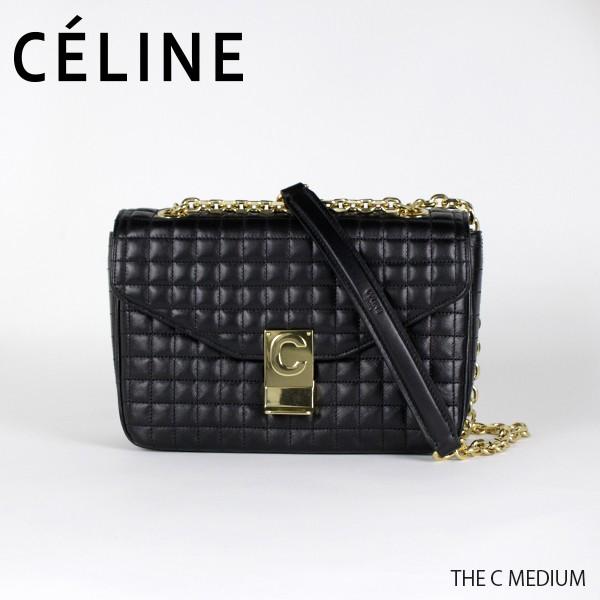 CELINE セリーヌ THE C MEDIUM 187253BFCミディアム キルティング 