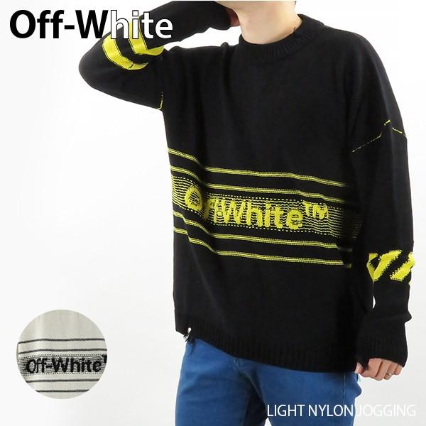 off white（オフホワイト） Off-White COTTON OW SWEATER メンズ