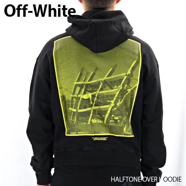 off white（オフホワイト） Off-White ハーフトーン オーバー フーディ