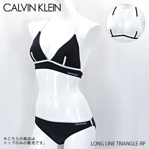 �s�㉺�ʔ���F�g�b�v�t�s�ԕi�����s�t�wCalvin Klein-�J���o���N���C��-�xLONG LINE TRIANGLE-RP  �kKW0KW00589�l