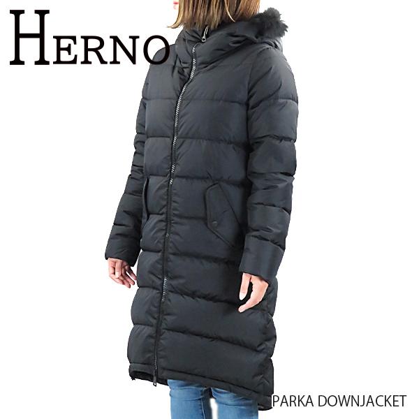 HERNO ヘルノ PARKA DOWNJACKET パーカー レディース ダウンコート 