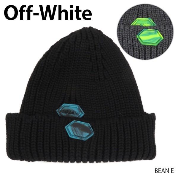 off-white ビーニー 美品 off white（オフホワイト） Off-White BEANIE ビーニー キャップ