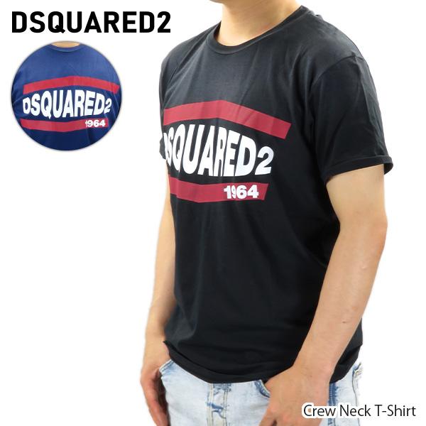 DSQUARED2（ディースクエアード） クルーネック 半袖 Tシャツ ロゴ