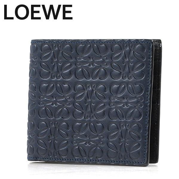 LOEWE ロエベ BIFOLD WALLET ビフォールド ウォレット ロゴ LOEWE ロエベ BIFOLD WALLET ビフォールド ウォレット ロゴ