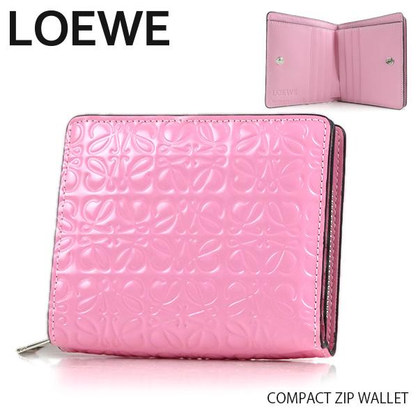 LOEWE ロエベ COMPACT ZIP WALLET コンパクト ジップウォレット 二