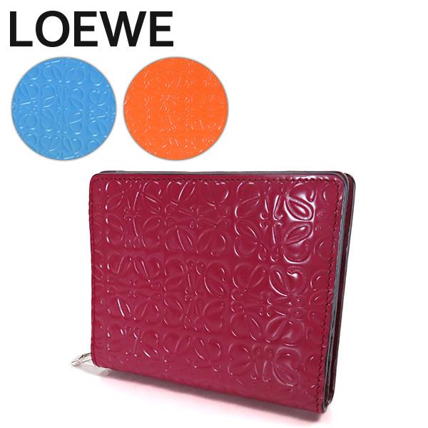 LOEWE ロエベ COMPACT ZIP WALLET コンパクト ジップウォレット 二