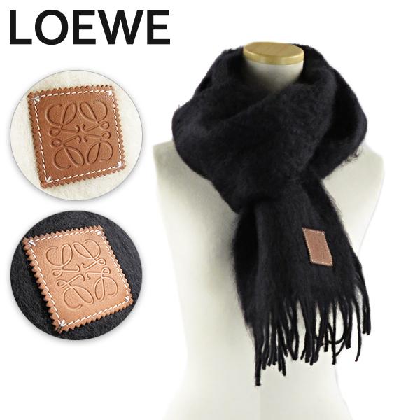 LOEWE ロエベ Textured Anagram Scarf F655254X01 テクスチャード