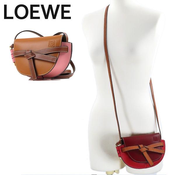 新品！LOEWE ロエベ　ミニゲート　レッド　ミニレザーショルダーバッグ 新品！LOEWE ロエベ ミニゲート レッド ミニレザーショルダーバッグ