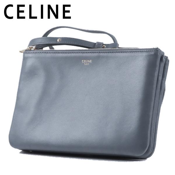セリーヌ　トリオ 新作】CELINE セリーヌ トリオ フラップ / スムースラムスキン (CELINE