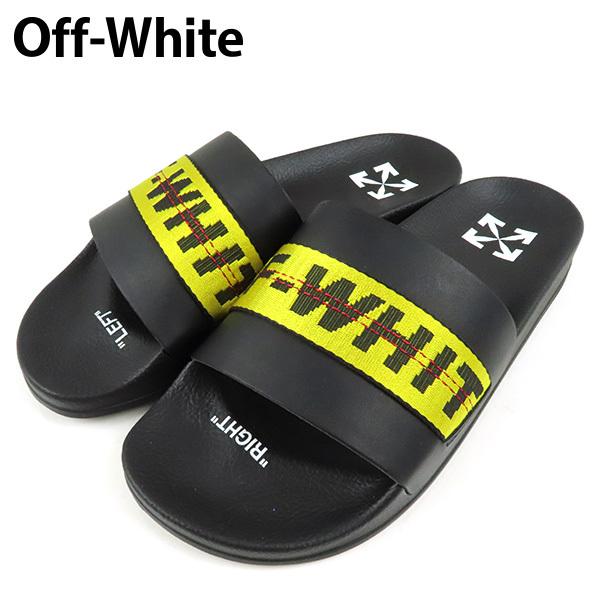 off white（オフホワイト） Off-White INDUSTRIAL BELT SLIDER BLACK