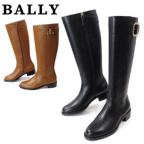 BALLY バリー BLAISE ブレイズ レザー バックル ロングブーツ 