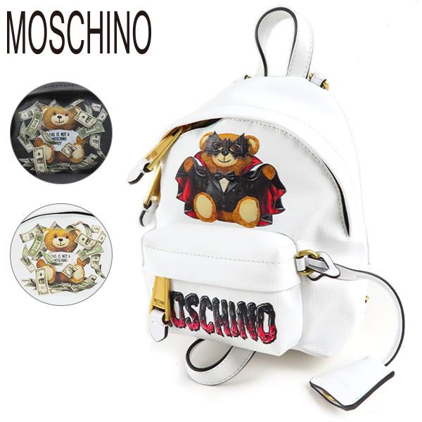 MOSCHINO モスキーノ MOSCHINO Back pack A76378210 1001 バックパック